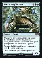 Blossoming Tortoise (PRE-163S) - mythic - Foil