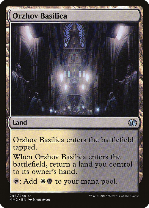 Orzhov Basilica (MM2-246) - uncommon - Foil