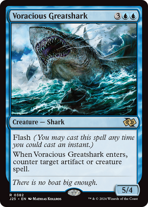 Voracious Greatshark (J25-382) - rare