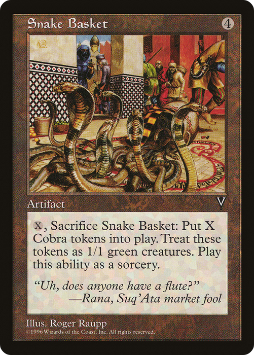 Snake Basket (VIS-155) - rare