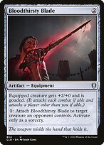 Bloodthirsty Blade (CLB-854) - uncommon