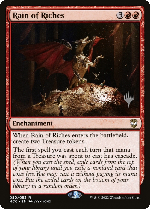 Rain of Riches (PPSNC-50P) - rare - Foil
