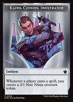 Kaito, Cunning Infiltrator Emblem (TFDN-024) - common - Foil