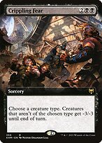 Crippling Fear (KHM-350) - rare: (Extended Art)