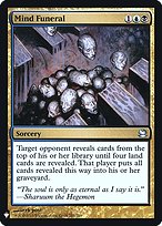 Mind Funeral (LIST-MMA-181) - uncommon - Foil
