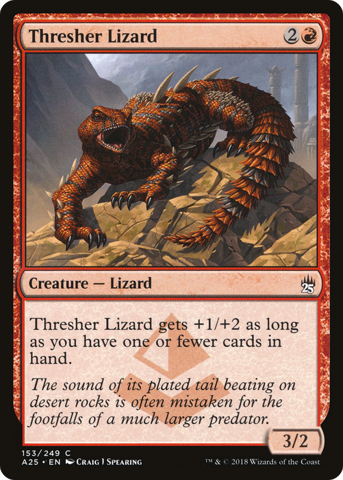 Thresher Lizard (A25-153) - common