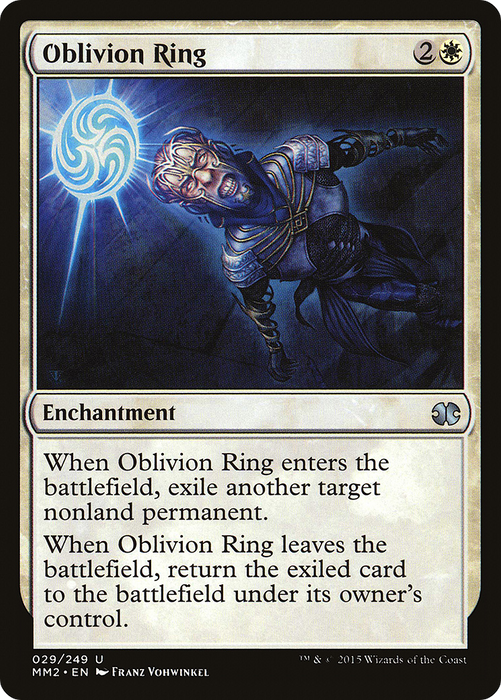 Oblivion Ring (MM2-029) - uncommon
