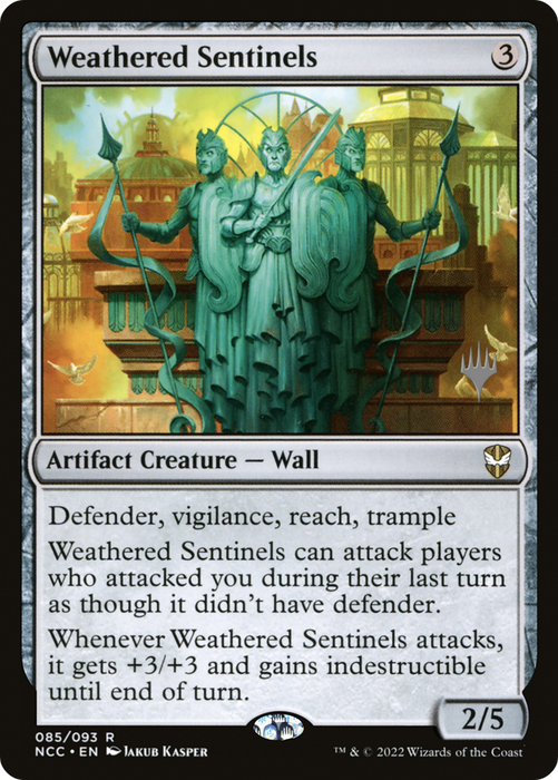 Weathered Sentinels (PPSNC-85P) - rare - Foil