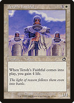 Teroh's Faithful (TOR-018) - common - Foil