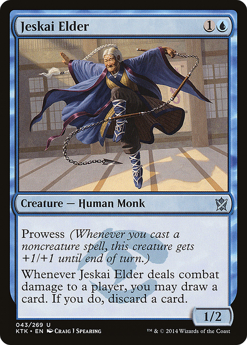 Jeskai Elder (KTK-043) - uncommon