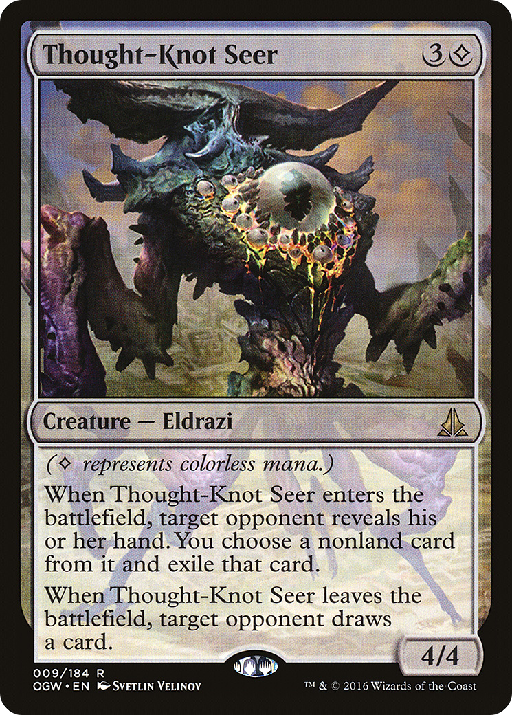 Thought-Knot Seer (OGW-009) - rare - Foil