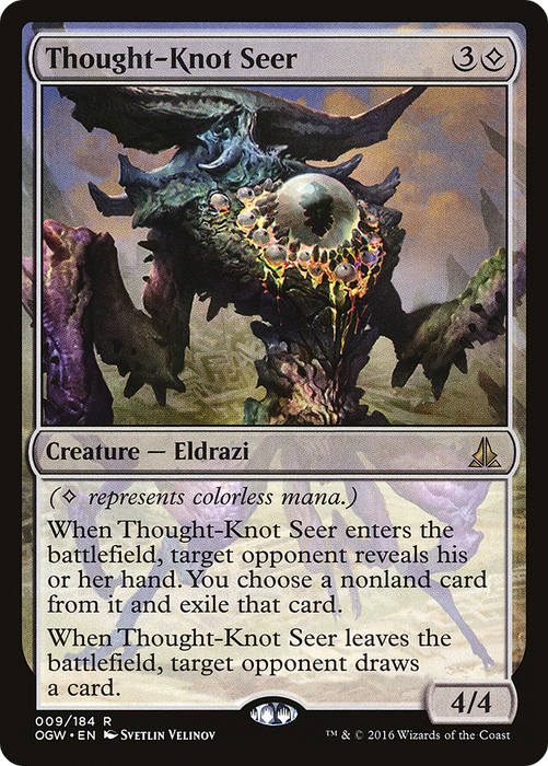 Thought-Knot Seer (OGW-009) - rare - Foil