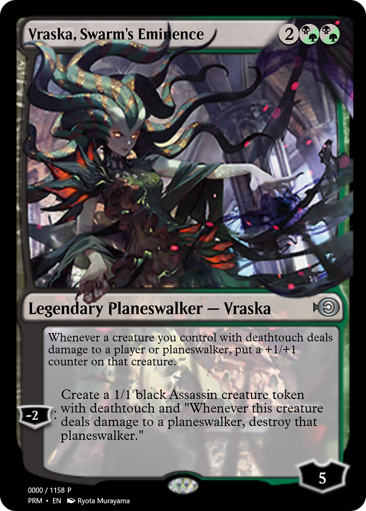 Vraska, Swarm's Eminence (PRM-72289) - uncommon
