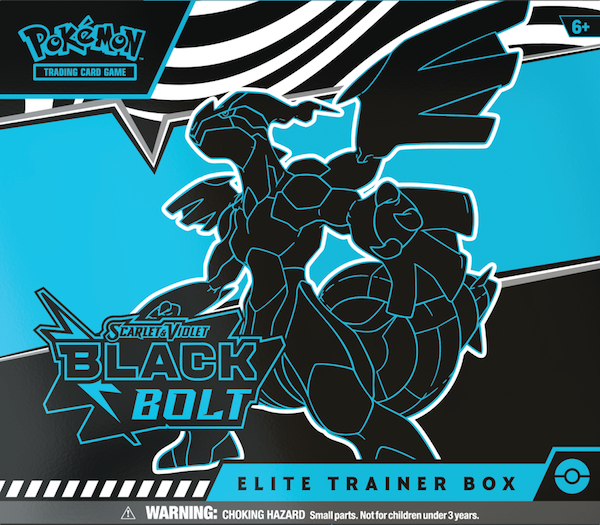Scarlet & Violet: Black Bolt - Elite Trainer Box (anglais)