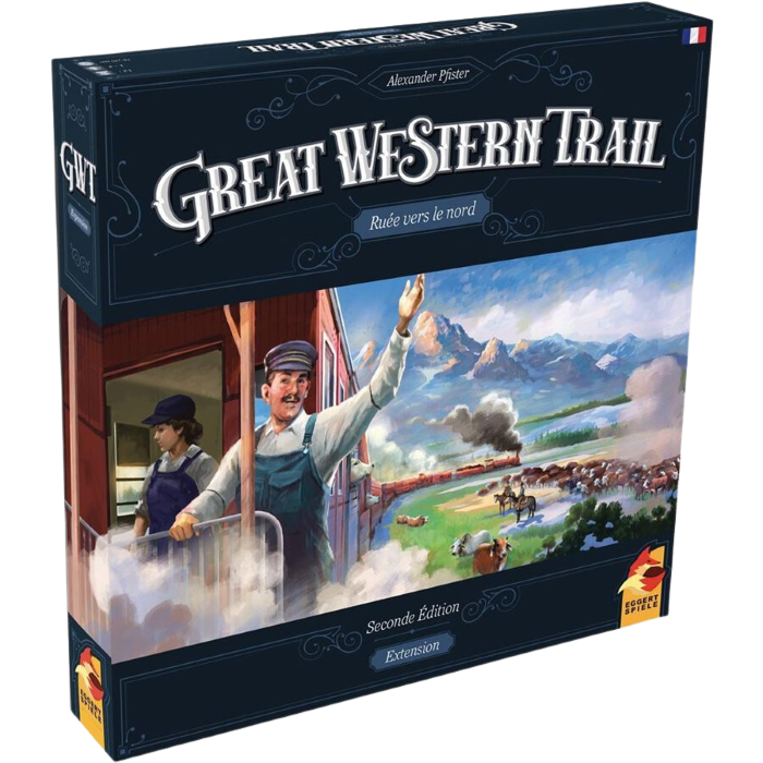 Great Western Trail: Deuxième Édition - Ru̩e vers le Nord (français)