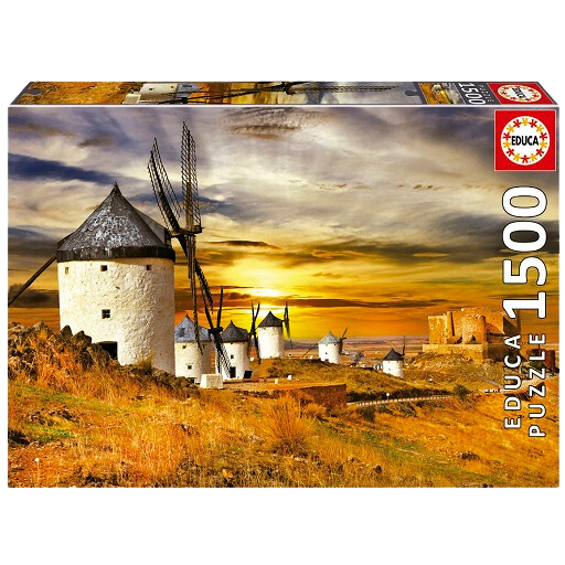 Wind Mills, Consuegra (1500 pieces)