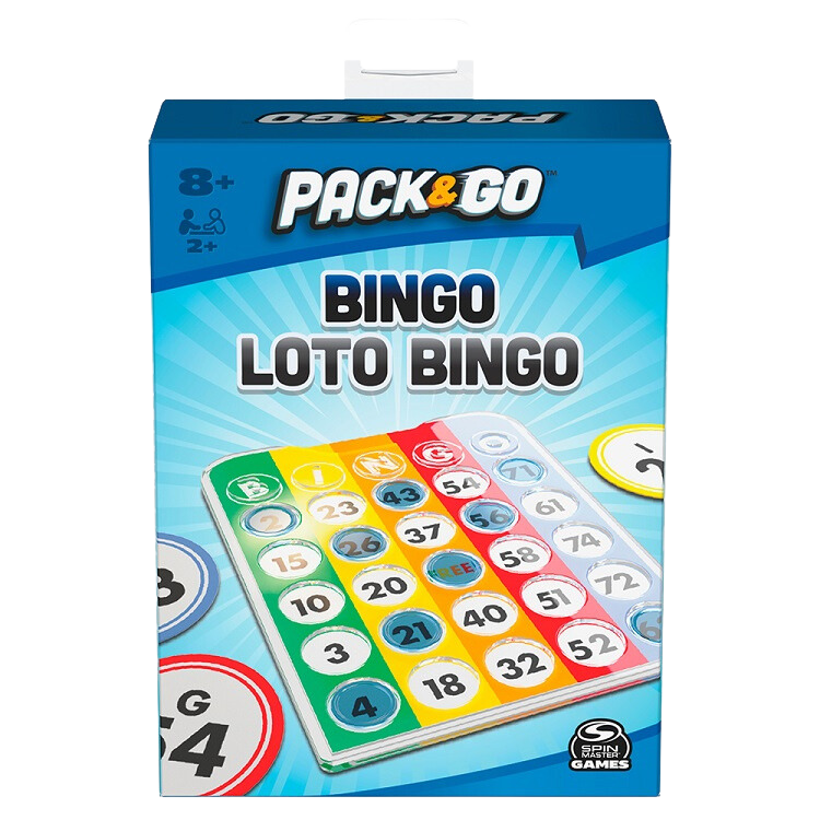 Loto Bingo: Format de Voyage (multilingue)