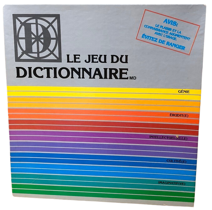 Le Jeu du Dictionnaire (français) - USAGÉ