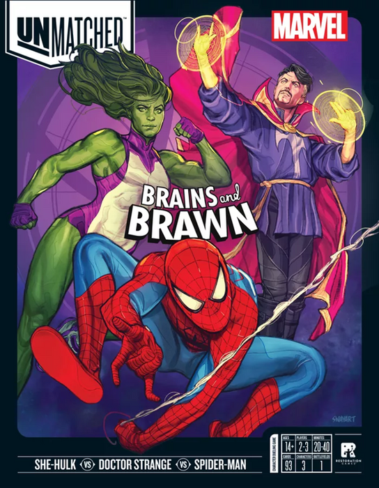 Unmatched: Marvel - Brains and Brawn (English)