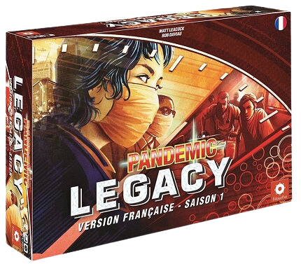 Pandémie Legacy: Saison 1 - Rouge (French)