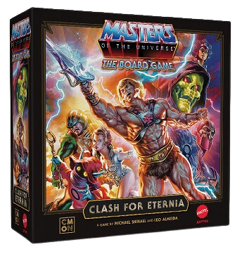 Masters of the Universe: The Board Game - Clash for Eternia (English) *** Box with minor damage ***