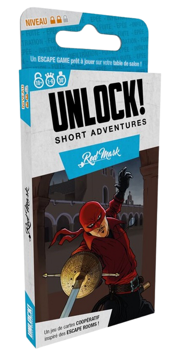 Unlock!: Short Adventure #7 - Le Masque Rouge (français)