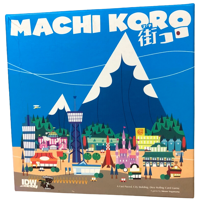 Machi Koro + Millionnaire's Row + Harbor Expansion + Playmat (anglais) - USAGÉ