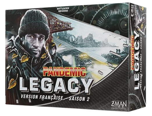 Pandémie Legacy: Saison 2 - Noir (français)