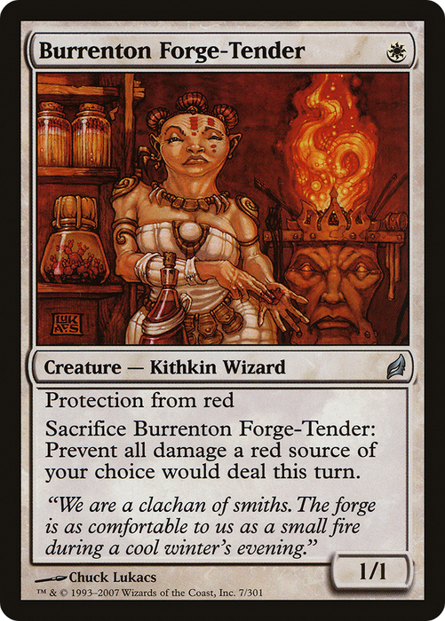 Burrenton Forge-Tender (LRW-007) - uncommon
