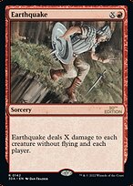Earthquake (30A-142) - rare
