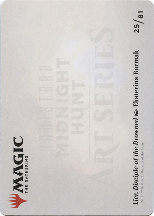 Lier, Disciple of the Drowned // Lier, Disciple of the Drowned (AMID-025) - common (Borderless)