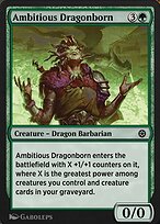 Ambitious Dragonborn (HBG-198) - common