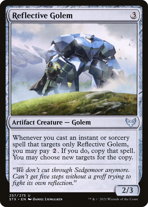 Reflective Golem (STX-257) - uncommon - Foil