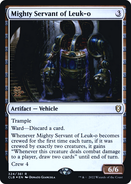 Mighty Servant of Leuk-o (PRE-324S) - rare - Foil