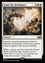 Expel the Interlopers (PPWOE-13P) - rare - Foil