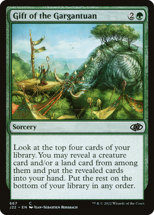 Gift of the Gargantuan (J22-667) - common