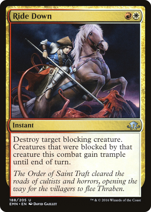 Ride Down (EMN-188) - uncommon - Foil