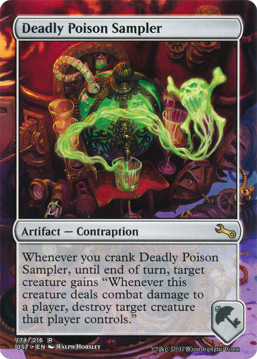 Deadly Poison Sampler (UST-174) - rare (Borderless) - Foil