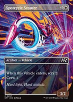Spotcycle Scouter (DFT-297) - common (Borderless) - Foil