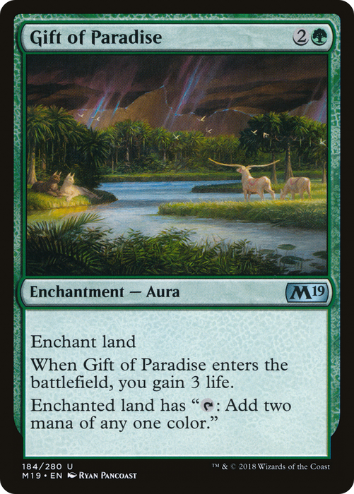 Gift of Paradise (M19-184) - uncommon - Foil