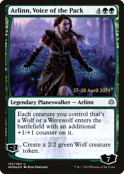 Arlinn, Voice of the Pack (PRE-150S) - uncommon - Foil