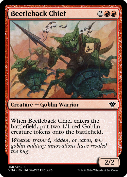 Beetleback Chief (VMA-150) - common