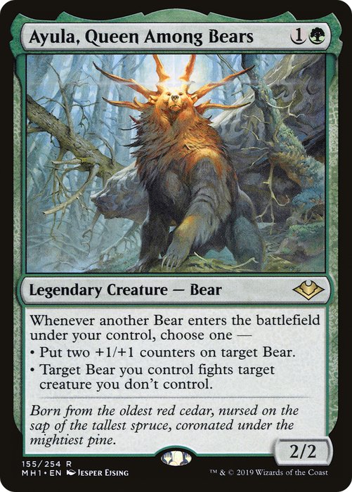 Ayula, Queen Among Bears (MH1-155) - rare
