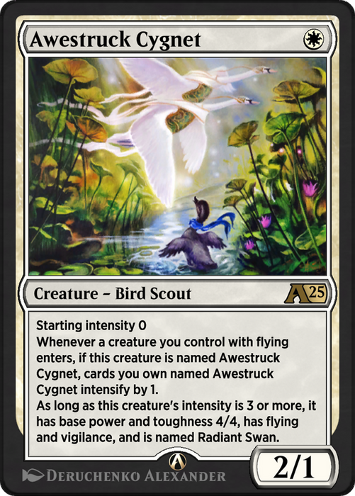 Awestruck Cygnet (YBLB-001) - rare