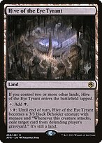 Hive of the Eye Tyrant (PPAFR-258P) - rare