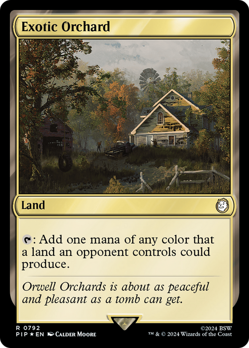 Exotic Orchard (PIP-792) - rare - Foil