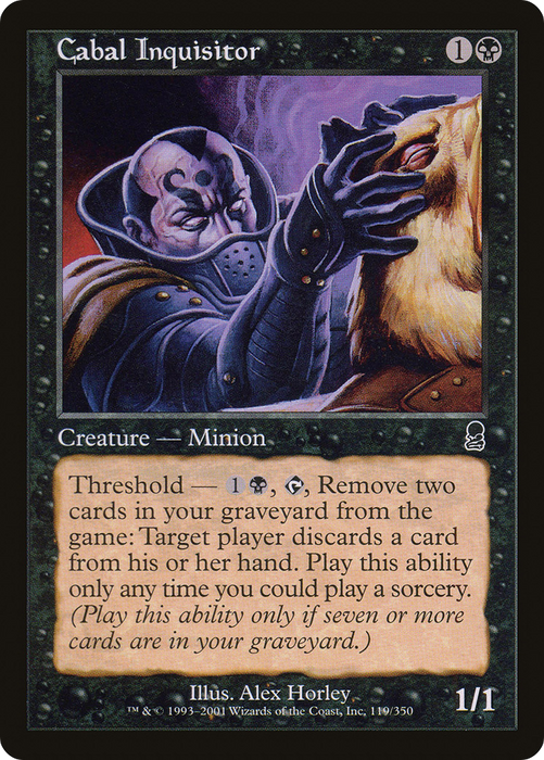 Cabal Inquisitor (ODY-119) - common - Foil