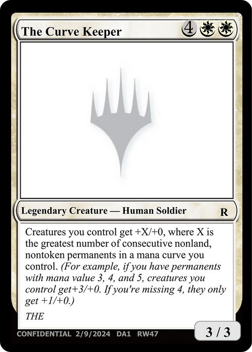 The Curve Keeper (UNK-RW47) - rare