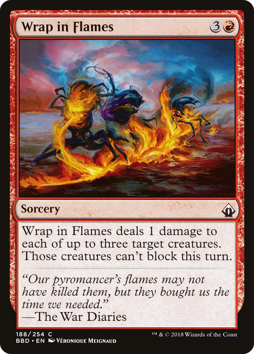 Wrap in Flames (BBD-188) - common - Foil