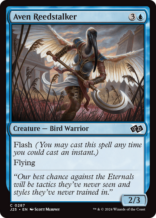 Aven Reedstalker (J25-287) - common